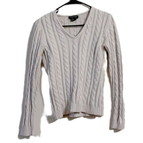 Lauren Ralph Lauren Womens small pullover V-neck sweater ￼ - Picture 1 of 4